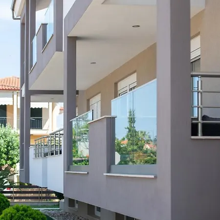 Sithonia Suites Luxury 2 Beds Studio, Semi-Ground Floor, No Balcony Nikiti (Sithonia) Exterior photo