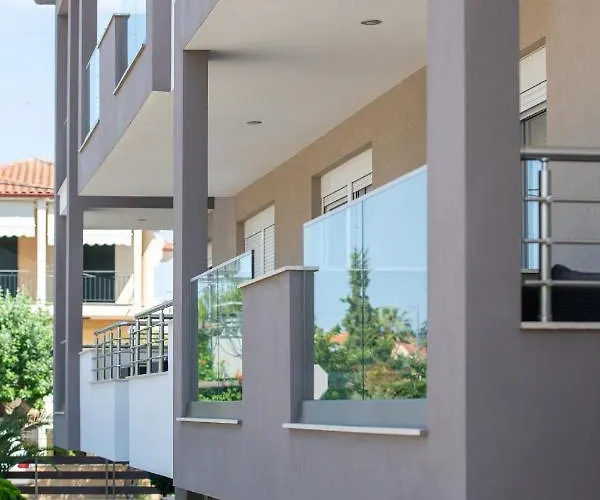 Sithonia Suites Luxury 2 Beds Studio, Semi-Ground Floor, No Balcony